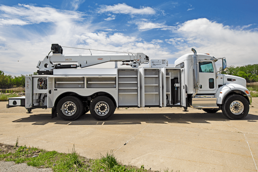 custom heavy duty mechanics truck body
