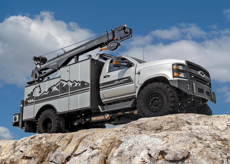 4x4 service truck gunnison editon