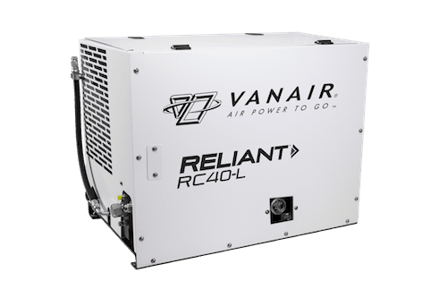 Service Truck Equipment: Service truck above deck air compressor VANAIR gallery 1