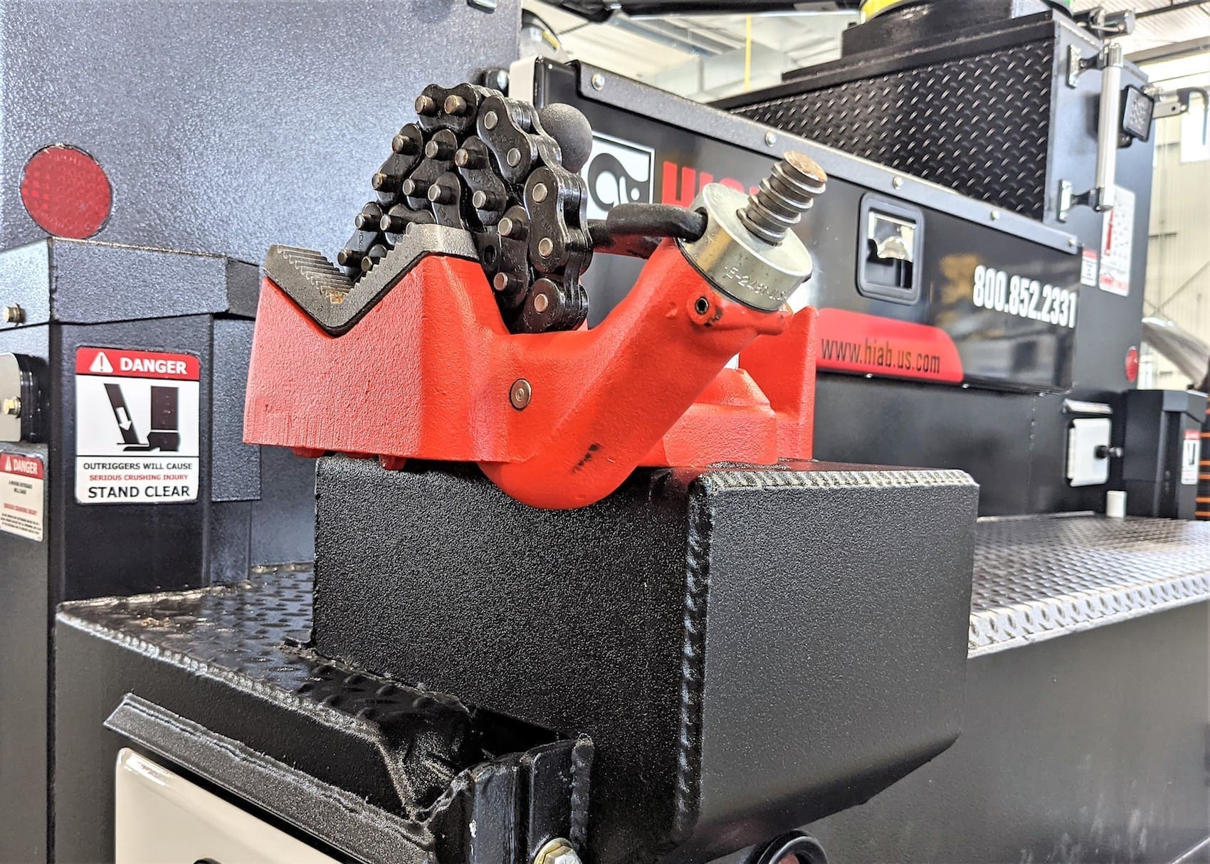 Bumper Option Rigid Chain Vise - footer background