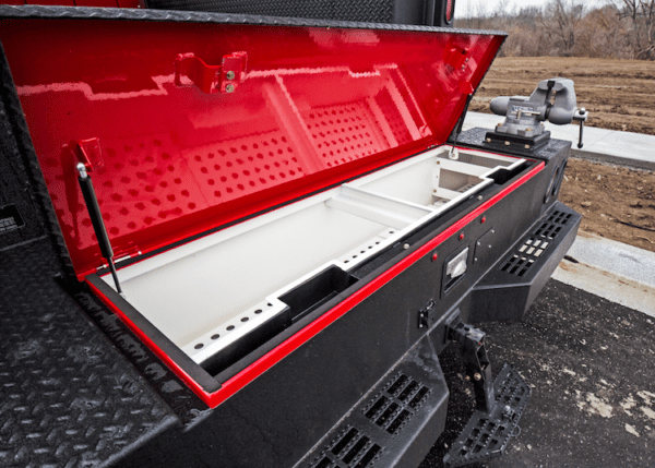 Used oil filter storage inside your bumper gallery 2