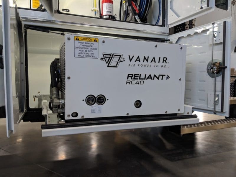 Compartment Option - Air compressor slide out tray - gallery 4