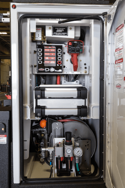 ASE Crane control compartment