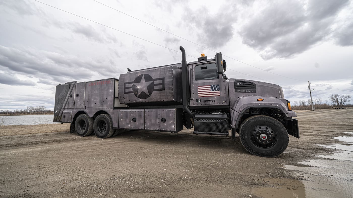 fuel and lube trucks for remote oil and gas and mining sites.