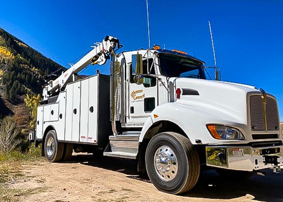 service truck for a municipality