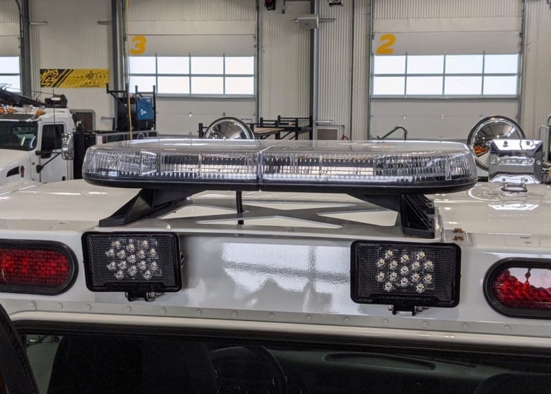 Whelen justivce light bar for utility trucks - lighting option gallery