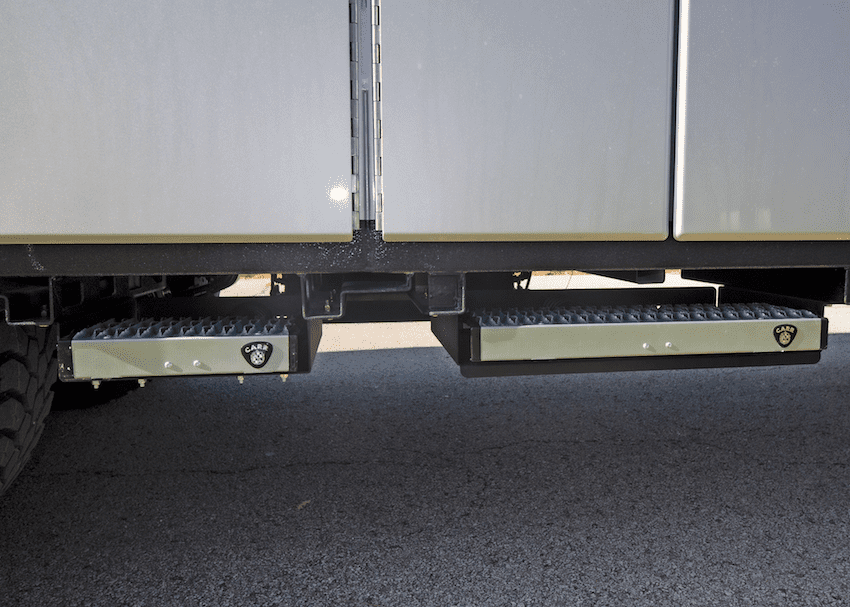 under truck bed side pack kick steps - gallery