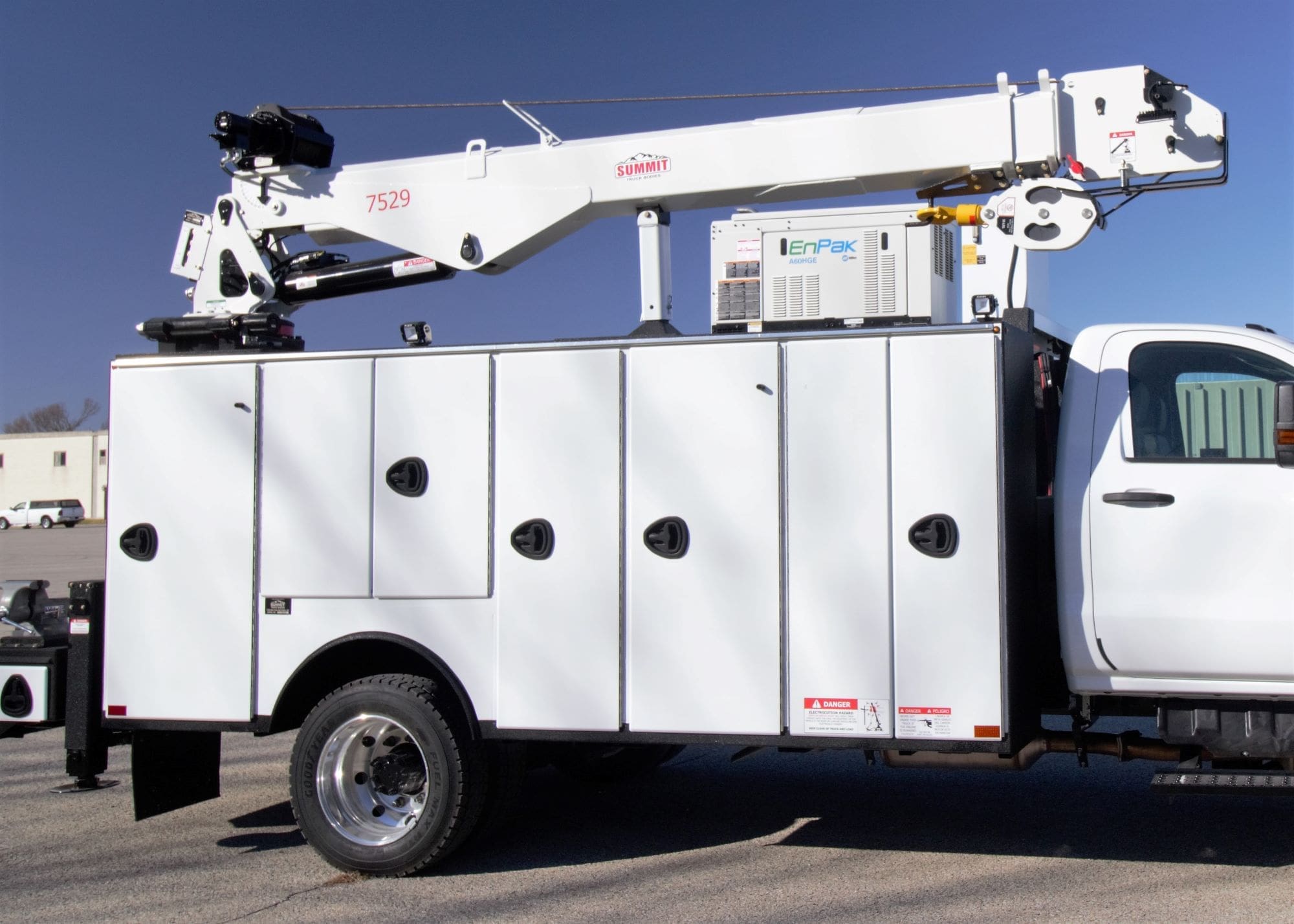 7529 7.5K hydraulic telescopic truck crane