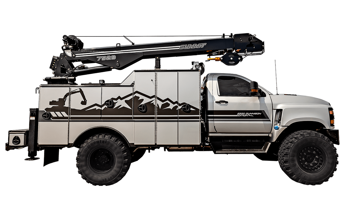 Summit off road service truck bodies tranparent cut-out (home)