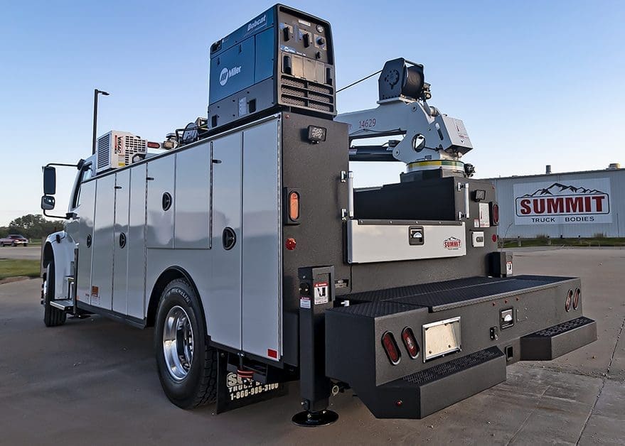 10 Series Summit custom truck with miller welder