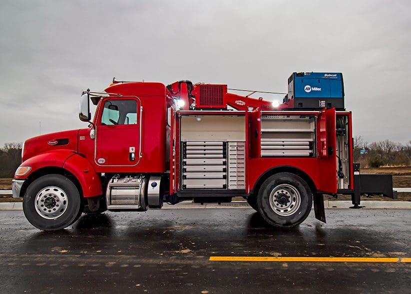 mechanics trucks with storage