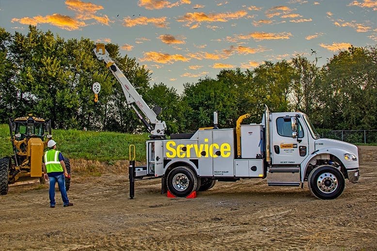 9 Series service truck bodies or man bucket truck
