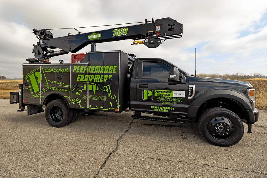 ford service trucks used in equipment repair