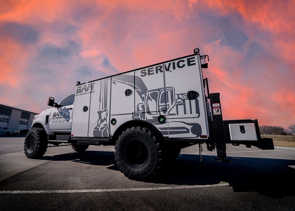 service trucks for equipment repair companies