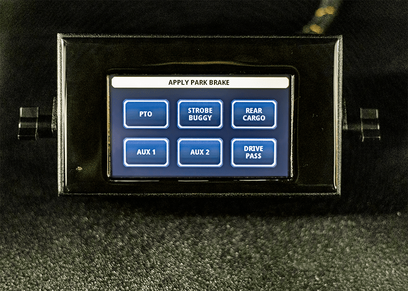 ASE digital cab control panel