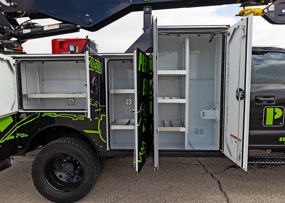 torch storage compatment