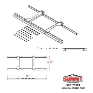 universal welder riser