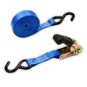 Ratchet Strap with Vinyl S Hooks